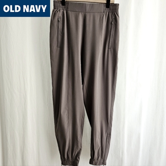 Old Navy Womens StretchTech Jogger Pants - Taupe - Picture 1 of 16